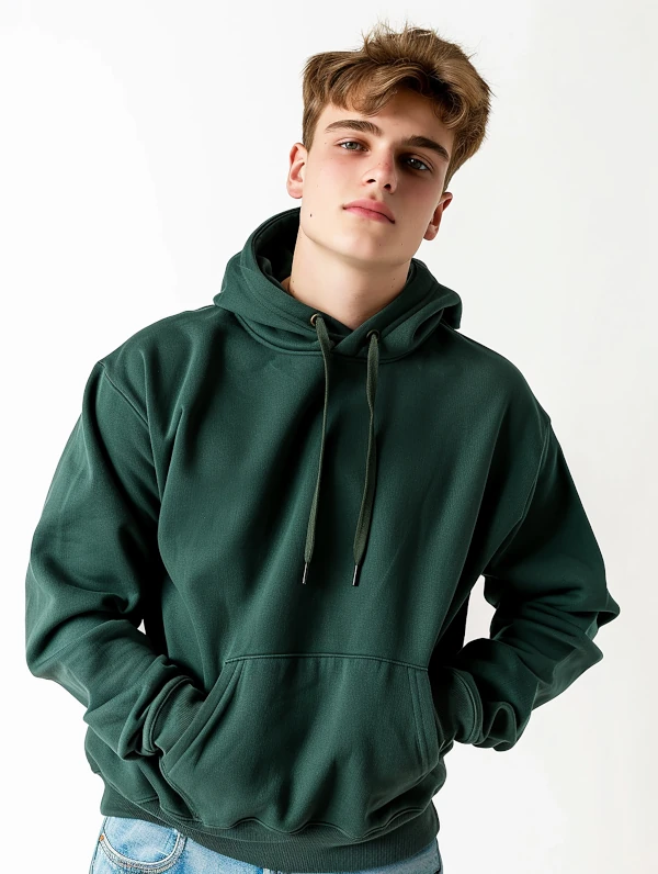 Green Hoodie - Image 1